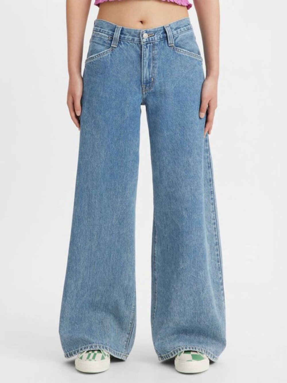 LEVI'S 94 baggy wide leg jeans (sz32)